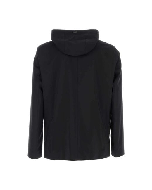 Herno Black Blazers for men