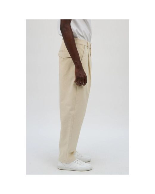 A.P.C. Natural Straight Trousers for men