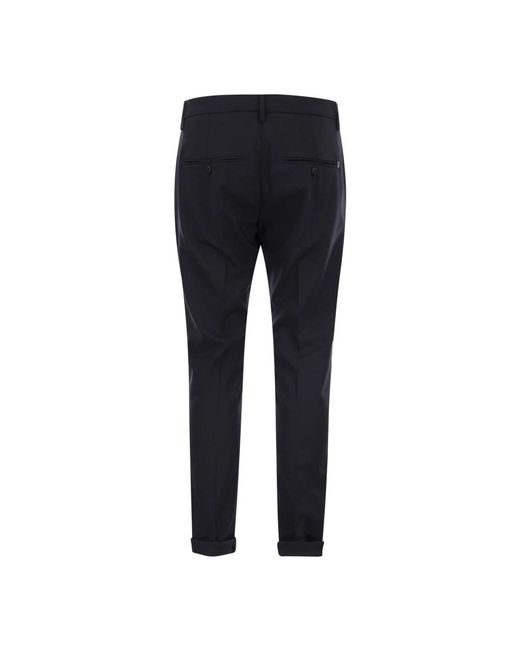 Dondup Blue Suit Trousers for men