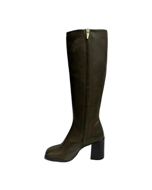 Shoes > boots > high boots Bervicato en coloris Green