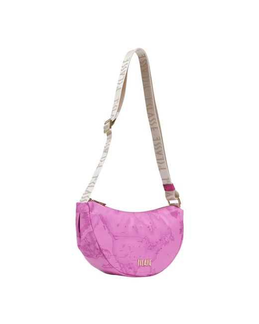 Alviero Martini 1A Classe Purple Shoulder Bags