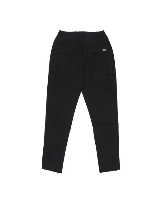 DOLLY NOIRE Black Slim-Fit Trousers for men
