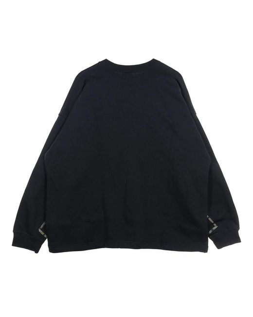 Nike Fitness ,Zwart ,Katoen Earth Day French Terry Crewneck Sweatshirt in het Black