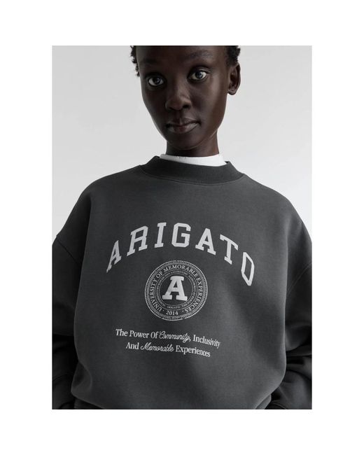 Axel Arigato Black Sweatshirts