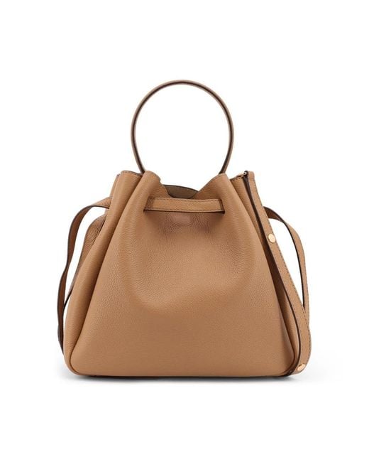 Tory Burch Brown Bucket Bags