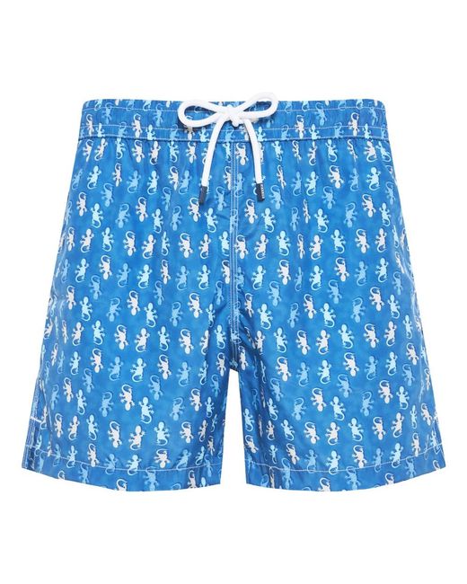 Fedeli Blue Beachwear for men