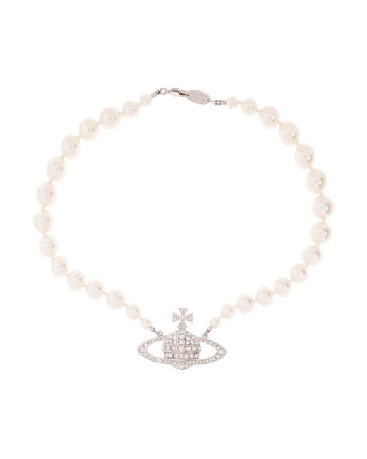 Vivienne Westwood Metallic Perlenkette