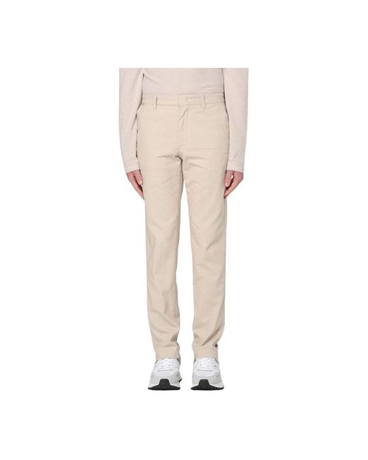 Slim-Fit Trousers HUGO de hombre de color Natural