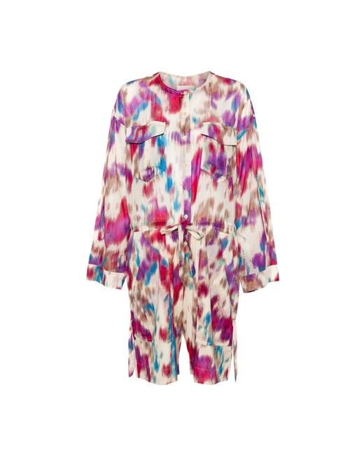 Isabel Marant Multicolor Playsuits