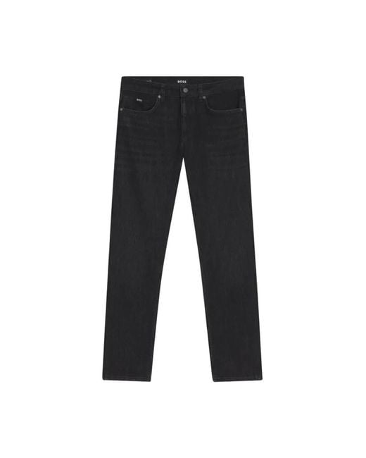 HUGO Black Slim Fit Jeans for men