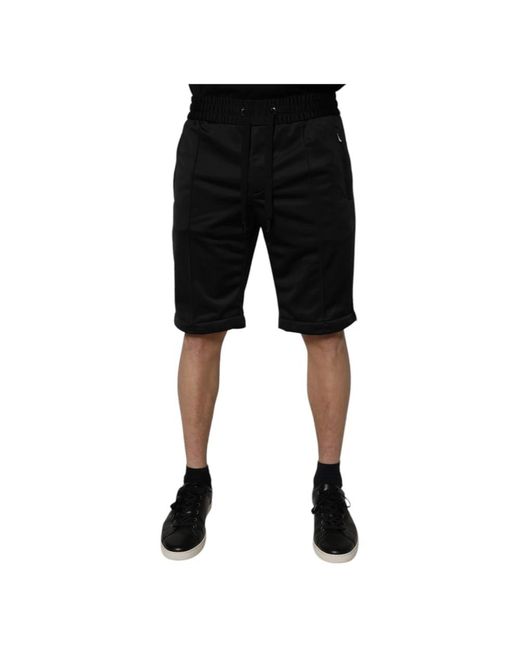Long Shorts Dolce & Gabbana de hombre de color Black