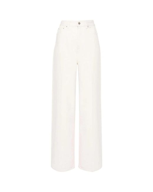 Jeans > wide jeans Totême  en coloris White