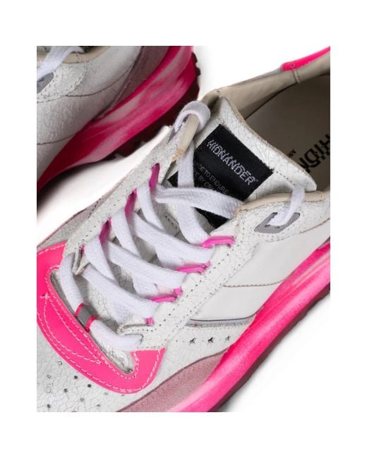 HIDNANDER Pink Sneakers