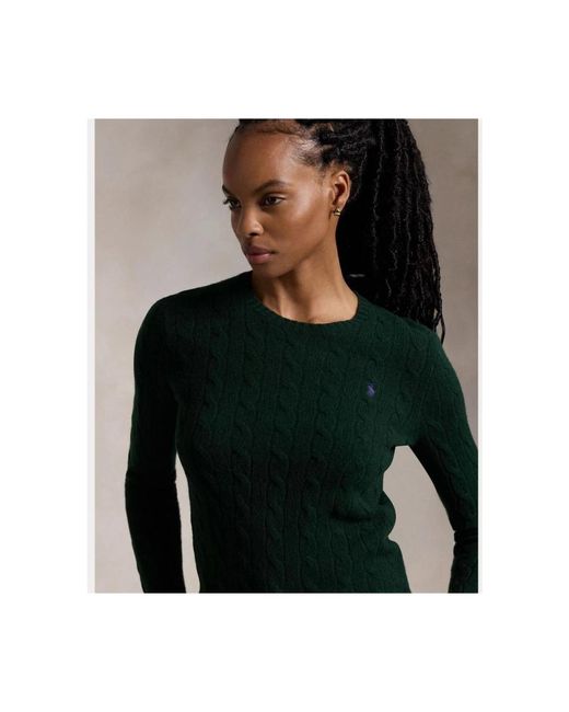 Ralph Lauren Green Round-Neck Knitwear