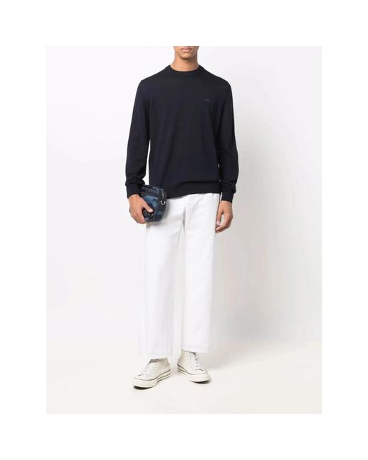 Lacoste Stijlvolle Pullover Sweater in het Blue voor heren