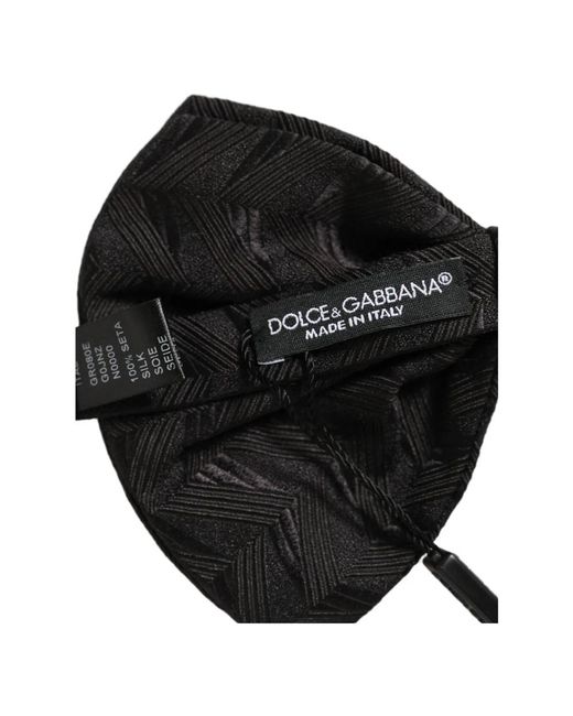 Bowties di Dolce & Gabbana in Black da Uomo