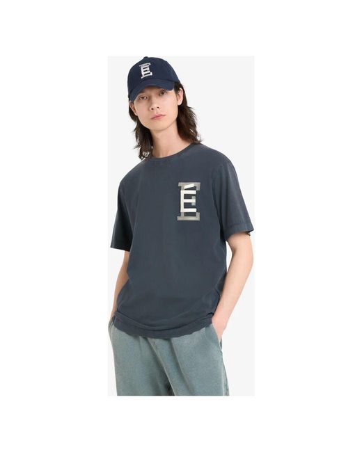 Etudes Studio University T-Shirt in Blue für Herren