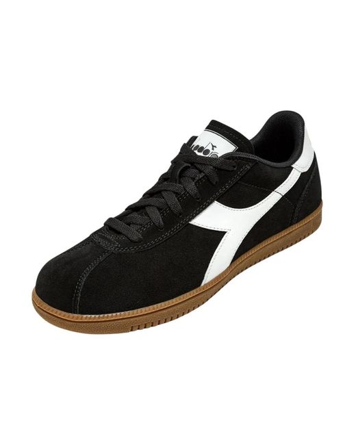 Diadora Black Sneakers for men
