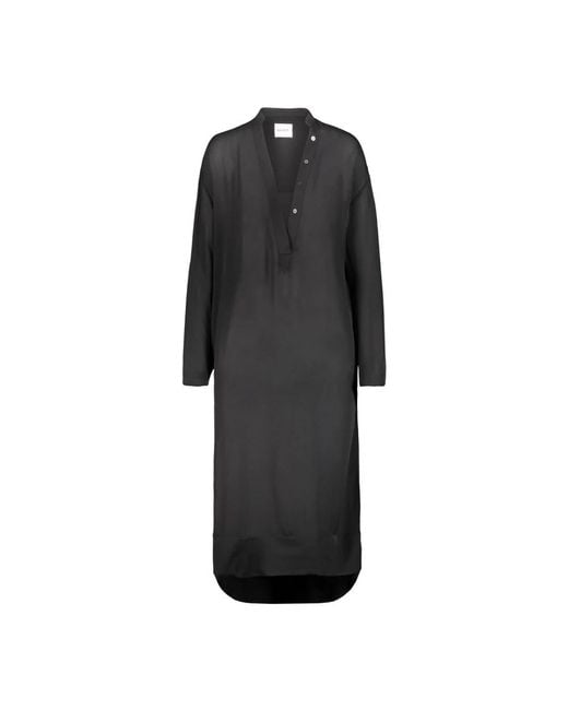 Khaite Black Midi Dresses