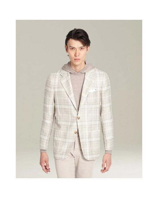 Kiton Jassen in het Natural voor heren