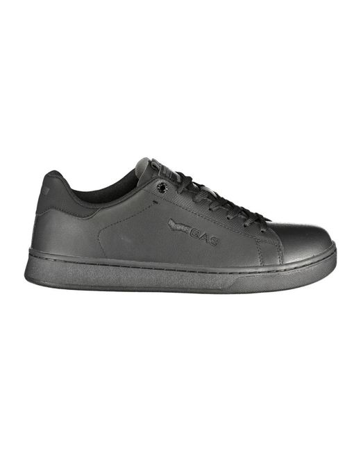 Gas Black Sneakers for men