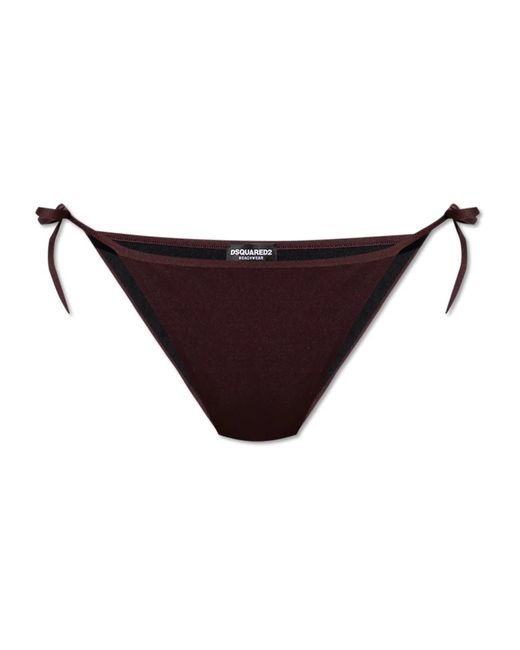 DSquared² Purple Badeanzug unterteil