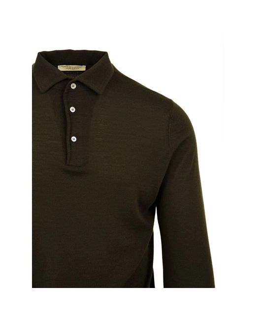 Polo Shirts di FILIPPO DE LAURENTIIS in Green da Uomo