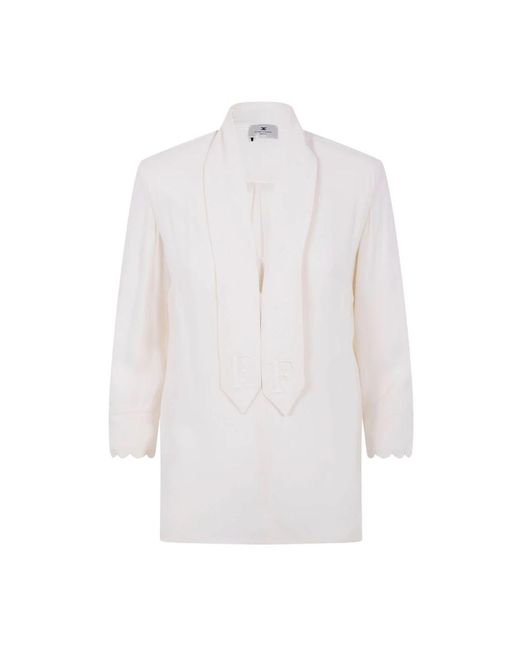 Blouses Elisabetta Franchi de color White
