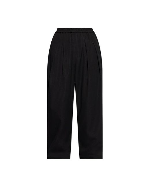 Maison Margiela Straight Trousers in het Black voor heren