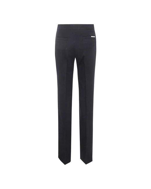 The Attico Blue Straight Trousers