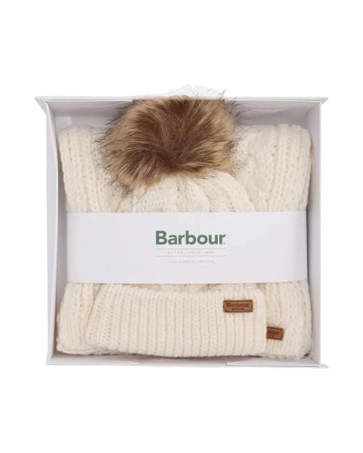 Barbour Natural Winter Scarves