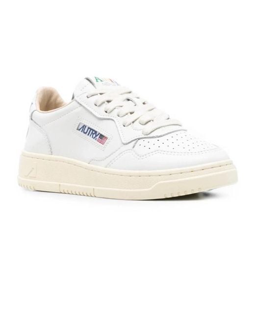 Autry White Sneakers