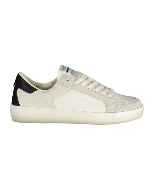 Gas White Sneakers for men