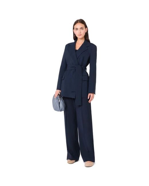 Weekend by Maxmara Blue Blazers