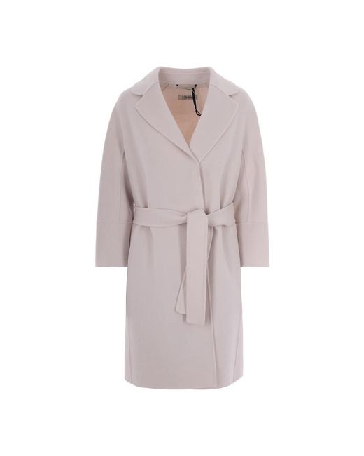 Max Mara Brown Belted Coats