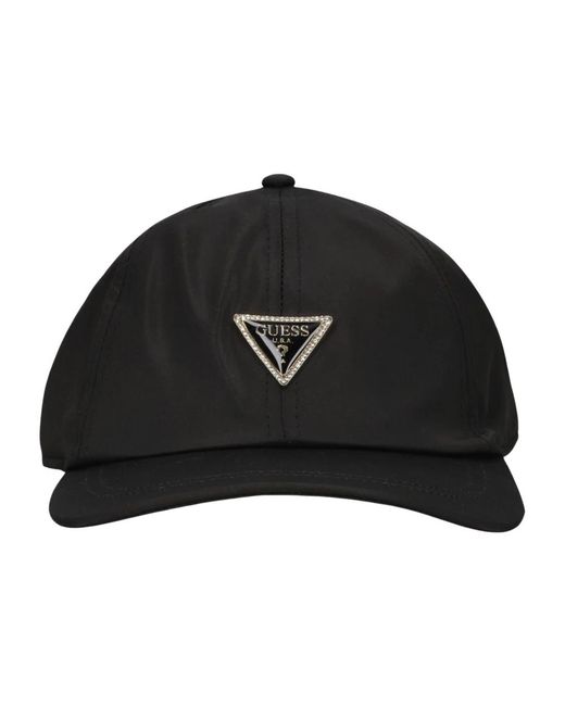 Guess Black Baseball Cap
