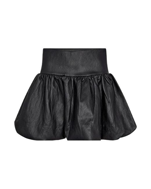 co'couture Gittcc Balloon Mini Rok in het Black
