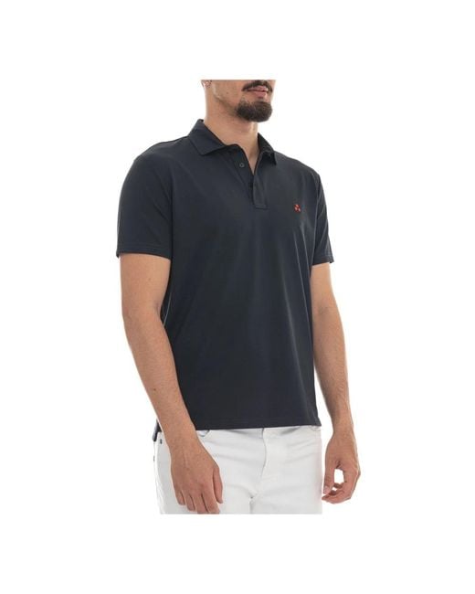 Peuterey Blue Polo Shirts for men