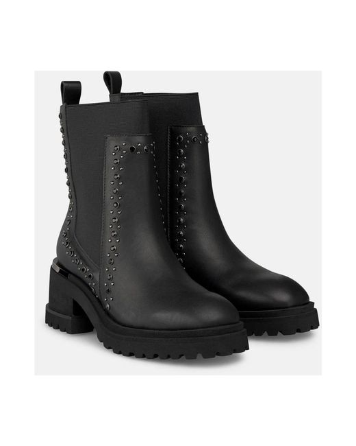 Alma En Pena. Black Heeled Boots