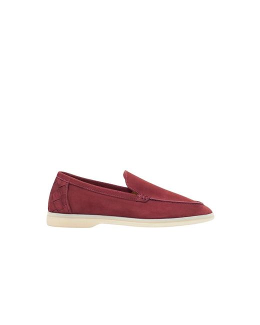 Scarosso Red Loafers