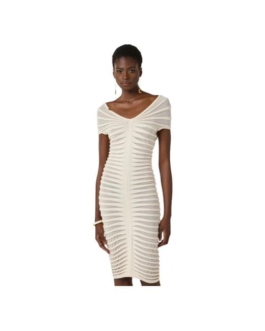 Elisabetta Franchi Metallic Party Dresses
