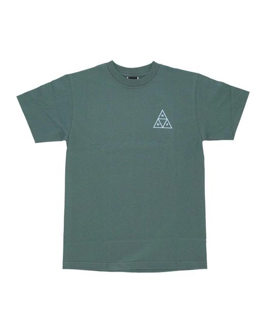 Huf Triangle Tee Set Kurzarm Baumwolle in Green für Herren