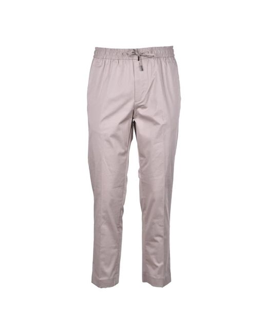 Slim-Fit Trousers Calvin Klein de hombre de color Gray