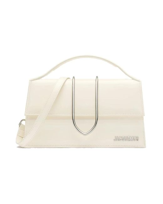 Jacquemus Natural Le Grand Bambino Schultertasche