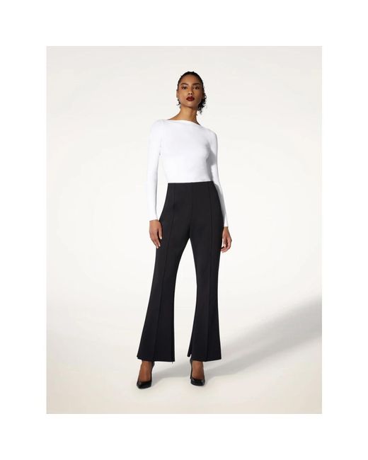 Wolford Scuba Flared Pants in het Black
