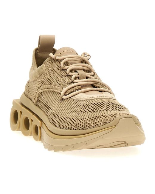 Ferragamo Natural Sneakers