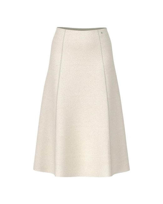 Marc Cain Rokken Midi Rok in het Natural