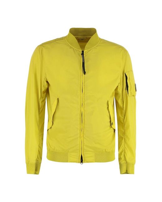C P Company Yellow Bomber Jackets for men