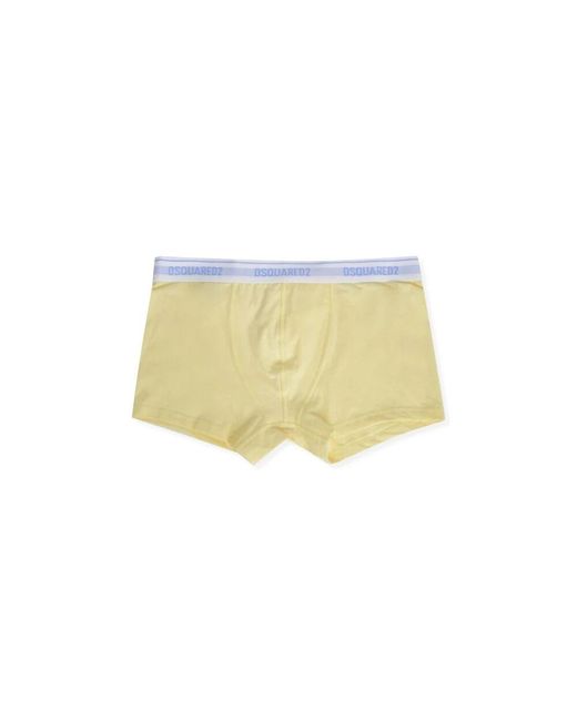 DSquared² Yellow Bottoms for men