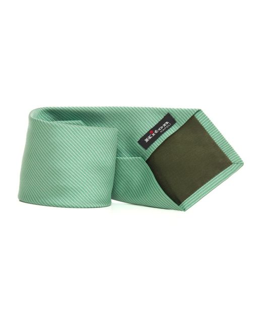 Ties di Kiton in Green da Uomo